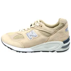 New Balance (ニューバランス) ×KITH ×キス スエード ローカットスニーカー ベージュ M990KS2