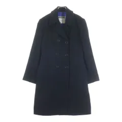 MOSCHINO JEANS (モスキーノジーンズ) ウール ダブルブレストジャケット コート ブラック レディースのサムネイル