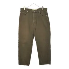 Levi's リーバイス 550 カラーデニムパンツ オリーブ(メンズ W34 L29)中古 古着 X5364
