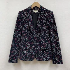 マイケルコース 長袖 MF81ES69VN ボタニカル ベルベット ブレザー ジャケット スーツ 総柄 レディース 2 ISItems【USED】【古着】【中古】50102323のサムネイル