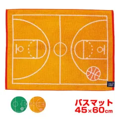 丸眞(マルシン) ガッツ！！ 部活シリーズ タオルバスマット 45×60cm 抗菌防臭加工 60501(26y3m)(221359986)【メール便発送】のサムネイル