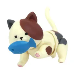 【中古】トレーディングフィギュア まったり×三毛 「Cup figure まぐねっこ」