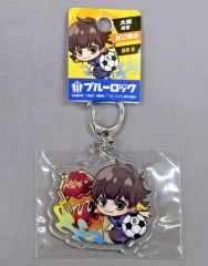 【中古】キーホルダー 蜂楽廻(たこ焼き) アクリルキーホルダー 「ブルーロック」 大阪限定