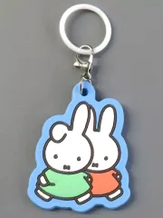 【中古】キーホルダー ミッフィー＆ダーン 「ミッフィー めじるしラバーチャーム」