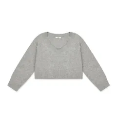 グロウニー Classic Vネック ニット