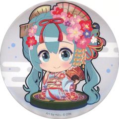 【中古】バッジ・ピンズ 初音ミク(舞妓体験)/SD 缶バッジ 「初音ミク はんなり♪京都 ラッキー缶バッジBOX」
