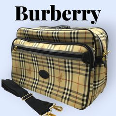 近年モデル☆バーバリー ノバチェック PVC レザー トートバッグ 近年モデル☆バーバリー ノバチェック PVC レザー トートバッグ
