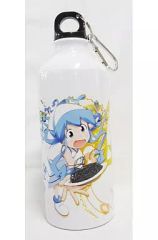 【中古】マグカップ・湯のみ(キャラクター) Cタイプ(イカ娘 イカ墨パスタVer.) カラビナ付きアルミボトル 「侵略!イカ娘」