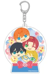 【中古】キーホルダー・マスコット(キャラクター) Trickstar おまんじゅうアクリルキーホルダー 「あんさんぶるスターズ!」