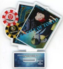 【中古】アクリルスタンド・アクリルパネル 佐野玲於/MASATO(MAD JESTERS ≠ GENERATIONS) スタンド付きアクリルプレートvol.1 「BATTLE OF TOKYO」