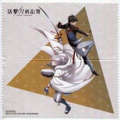 【中古】タオル・手ぬぐい(キャラクター) 堀川国広＆鶴丸国永 マイクロファイバークロス 「Blu-ray/DVD 活撃 刀剣乱舞 第3巻」 DMM購入特典