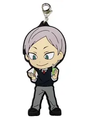 【中古】キーホルダー・マスコット(キャラクター) 灰羽リエーフ 1年ラバーチャーム きゅんキャラいらすとれーしょんず 「一番くじ ハイキュー!!～試合の呼吸～」 M賞