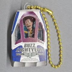 【中古】キーホルダー ウッディ(バズ・ライトイヤーパッケージ) 「トイ・ストーリー ミニチュアパッケージコレクション Ver.2」