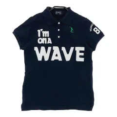 サイズ：0 PEARLY GATES パーリーゲイツ  半袖ポロシャツ  ネイビー系 [240101635899] ゴルフウェア レディース ストスト