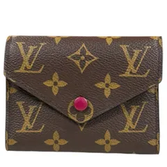 ルイヴィトン ポルトフォイユ･ヴィクトリーヌ モノグラム 長財布 モノグラムキャンバス M41938 レディース  LOUIS VUITTON  中古 ルイヴィトン  ルイ ヴィトン