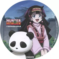 【中古】コースター(キャラクター) アルカ=ゾルディック(等身ver.) コースター 「HUNTER×HUNTER×animatecafe ゾルディック家」 メニュー注文特典
