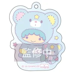 【中古】キーホルダー パフポフ(キキ) 「サンリオキャラクターズ リトルツインスターズ トレーディングオーロラアクリルキーホルダー」