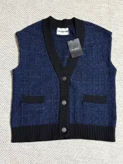 カールラガーフェルド ツイード セーター ベスト