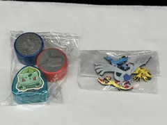  現状品 バンダイ ポケモンシールメイト まとめセット カメックス ピカチュウ フシギダネ /ルギア爆誕 ラバーキーホルダー 1999年