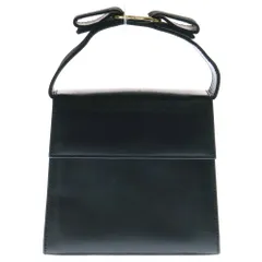 Salvatore Ferragamo (サルヴァトーレ フェラガモ) ヴァラ ショルダーバッグ ブラック レザー ポシェットバッグ