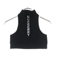BURBERRY LONDON (バーバリーロンドン) LOGO SLEEVELESS TANK TOP ノースリーブ タンクトップ ブラック 8018926のサムネイル