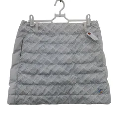 【美品】New Balance golf(ニューバランスゴルフ) ダウンスカート 白 レディース 2 012-9234513 ゴルフウェア 2602-0139 中古