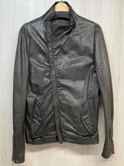 人気コレクターアイテム カルペディエム ウォッシャブルレザーシャツ