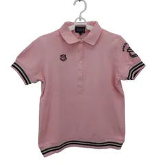 PEARLY GATES(パーリーゲイツ) ポロシャツ ピンク レディース 1 055-5260902 ゴルフウェア 2602-0432 中古