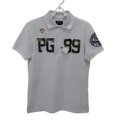 PEARLY GATES(パーリーゲイツ) ポロシャツ 白 メンズ 4 053-8260707 ゴルフウェア 2602-0491 中古