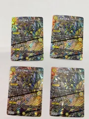 N078[PK]Y4451(カード) 支配の精霊ペルフェクト ギャラクシー・チャージャー ART12 SR 1/5 4枚セット やや傷や汚れあり 3/15出品