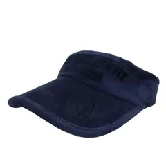 MASTER BUNNY EDITION(マスターバニーエディション) サンバイザー ネイビー レディース フリーサイズ ゴルフ用品 2602-0551 中古