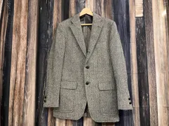 J.PRESS x CIOTA ジェイプレスxシオタ ヘリンボーンツイードテーラードジャケット グレー系 36R 