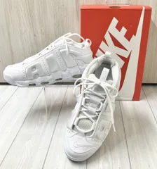 NIKE AIR MORE UPTEMPO LOW FZ3055-100 ナイキ スニーカー 28.5cm US10.5 UK9.5 ホワイト 