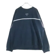 NIKE (ナイキ) 00S OLD CENTER LOGO TECH Y2K 黒タグ おにぎりロゴ テック スウェット トレーナー ブラック/グレー