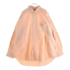 RALPH LAUREN (ラルフローレン) 90S BIG SHIRT BD L/S SHIRT ビッグシャツ ボタンダウン 長袖シャツ ピンク