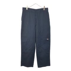 Dickies ディッキーズ ダブルニー ワークパンツ ネイビー(メンズ W34 L32)中古 古着 X5386