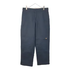 Dickies ディッキーズ ダブルニー ワークパンツ ネイビー(メンズ W34相当)中古 古着 X5387