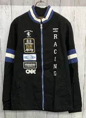NEIGHBORHOOD × CHALLENGER CN.RACING/C-JKT ネイバーフッド チャレンジャー レーシングジャケット フロントジップ ブラック size S