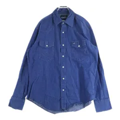 Wrangler (ラングラー) 80-90S DENIM WESTERN L/S SHIRT デニム ウエスタン 長袖 シャツ インディゴ 70127MWのサムネイル