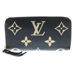 LOUIS VUITTON (ルイヴィトン) モノグラムアンプラント ジッピーウォレット バイカラー M80481 ICタイプ 財布