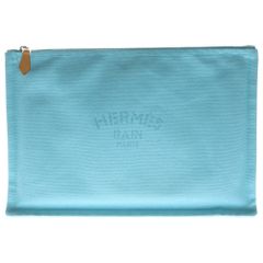 HERMES ヨッティングクッション エメラルドグリーン - メルカリ