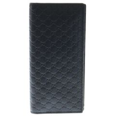 GUCCI (グッチ) マイクログッチシマ 長財布 ロングウォレット カード