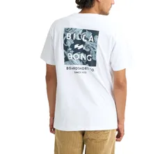 2026春夏 新品【BILLABONG/ビラボン】【REGULAR FIT】SQUARE Tシャツ WHT メンズ BG011201