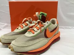 NIKE LDWAFFLE×Sacai×Clot ナイキ LDワッフル×サカイ×クロット NET ORANGE BLAZE-DEEP RED ネット オレンジブレイズ DH1347-100 27.0
