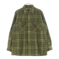 PENDLETON (ペンドルトン) 60S WOOL CHECK L/S SHIRT ウール 長袖 チェック ボード シャツ イエロー/ブラックのサムネイル