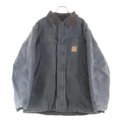 CARHARTT (カーハート) 00S TRADITIONAL COAT 02年 USA製 トラディショナルコート 裏地キルティング 中綿 ダックジャケット グレー C26PTL
