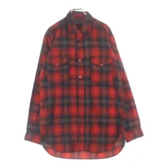 PENDLETON (ペンドルトン) 60S WOOL CHECK L/S SHIRT ウール 長袖 チェック シャツ レッド/カーキ/ブラックのサムネイル