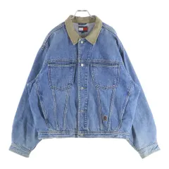 TOMMY JEANS (トミージーンズ) 90S 襟切替 デニムトラッカージャケット インディゴ