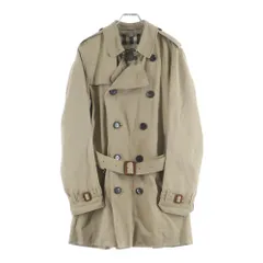 BURBERRY (バーバリー) GBBURLIMCAS 裏地ノバチェック総柄 コットントレンチコート ベージュ 3761561のサムネイル