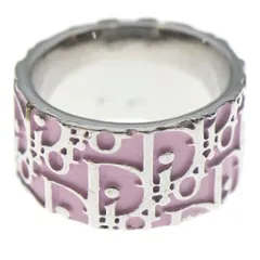 Christian Dior MONSIEUR (クリスチャンディオールムッシュ) トロッター リング ピンク×シルバー メタル 指輪 アクセサリー レディース